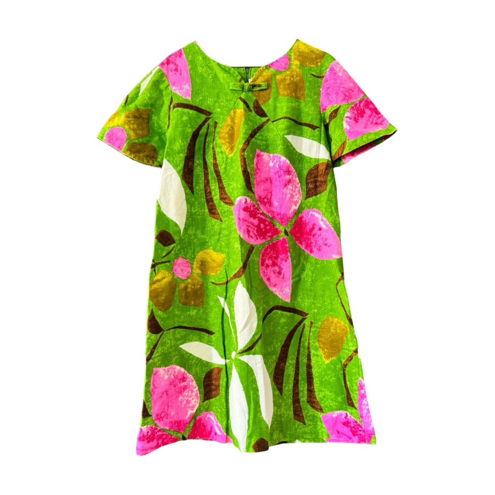 Tropicana Vintage Hawaiian Dress Cotton